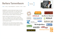 Desktop Screenshot of barbaratannenbaum.com