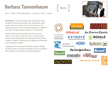 Tablet Screenshot of barbaratannenbaum.com